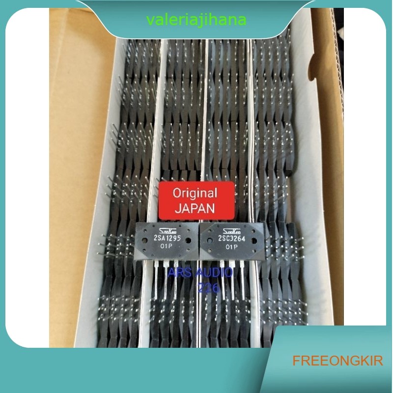 Transistor power SANKEN 2SA 1295 2SC 3264 JAPAN  SANKEN A 1295 C 3264 Original JAPAN 1set