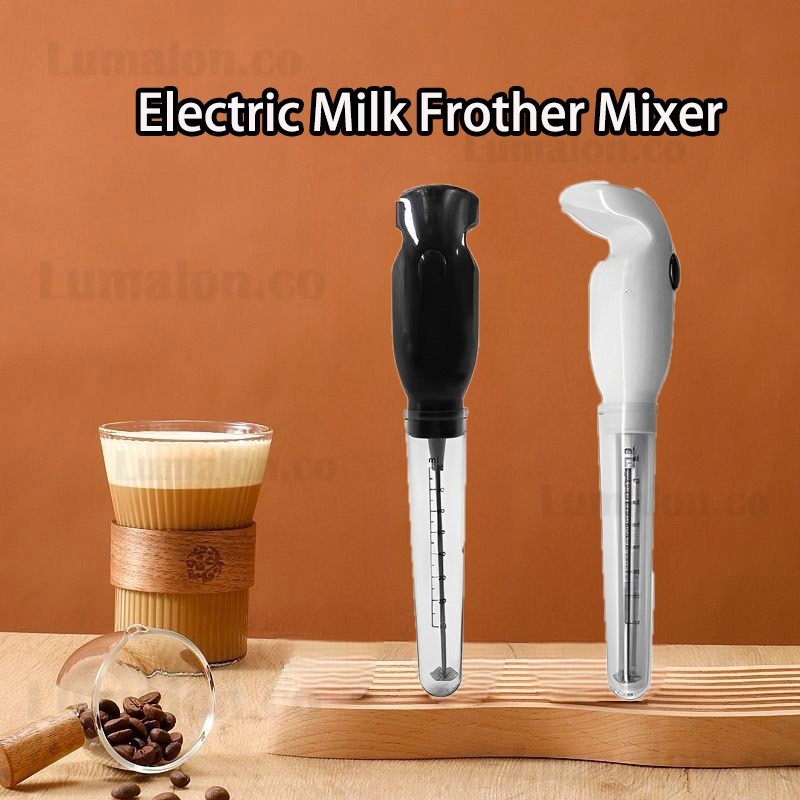 BAR - Electric Milk Frother Mixer minuman frappe powder Alat Pengaduk Kopi Handheld Milk Frother Pen