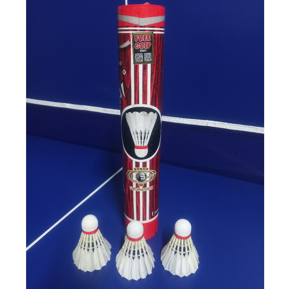Shuttlecock Samurai Merah / Shuttlecock Badminton Samurai Merah / Kok Bulu Tangkis Samurai Merah Ori