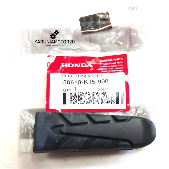 Karet Footstep Main Step CB 150R/CBR 150R Original AHM 50610-K15-900 high quality