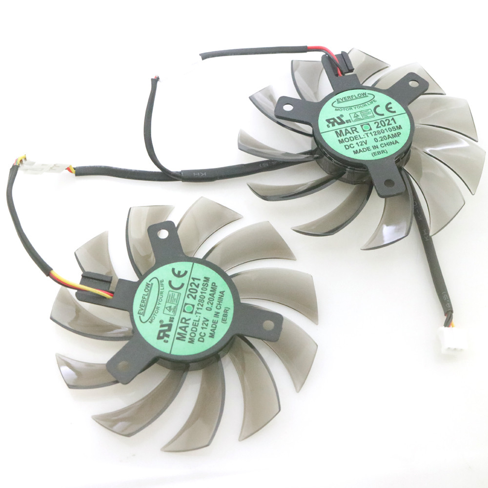 PLD08010S12H T128010SM 75mm 40*40*40mm 3Pin For GIGABYTE Graphics Card Cooler VGA Cooling Fan