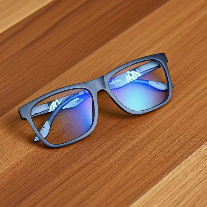 VOLCOM Kacamata Baca Plus Pria Photocromic Frame Retro Kotak Kaca Mata Rabun Dekat +100 +150 +200