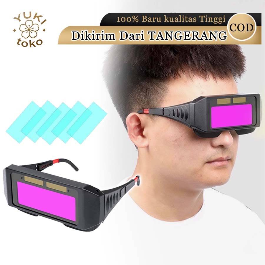 Kacamata Las Otomatis Kacamata Las Terbaik Auto Darkness Kacamata Lensa Kaca Las Kacamata Welding