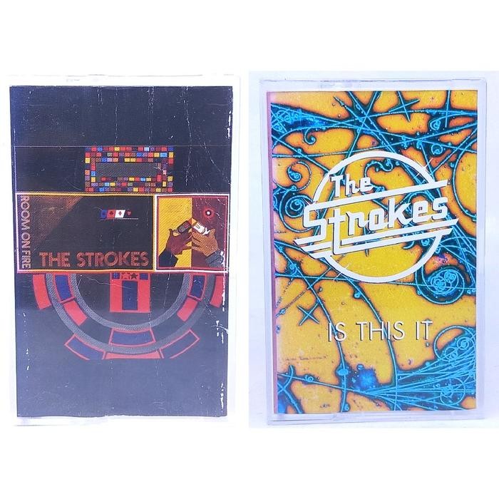 Kaset pita THE STROKES - is this it - room on fire
