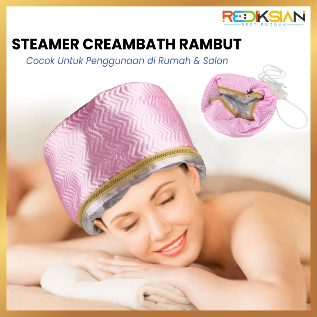 [nandasilvina] Steamer Creambath Penghasil Uap Panas Rambut Hemat Hair SPA Hot Steamer