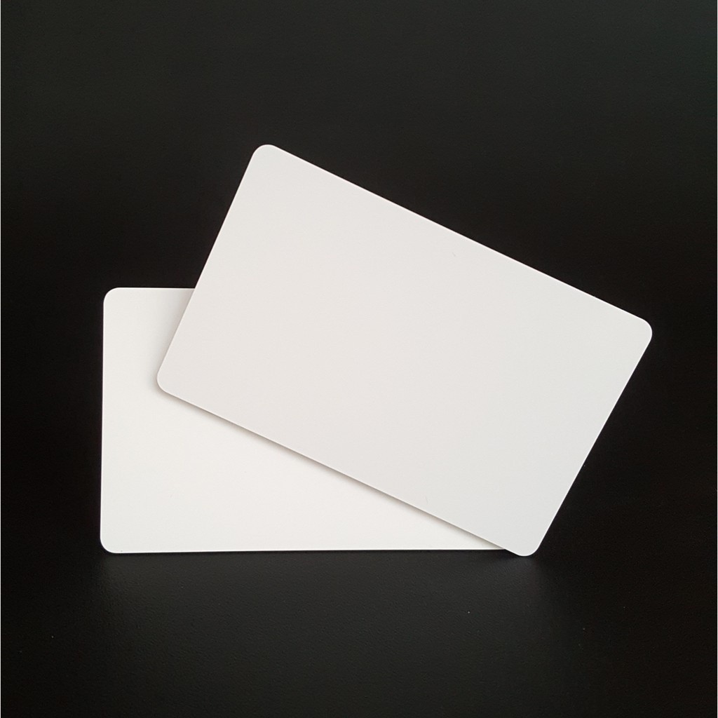 ID Card PVC Blank Premium - Kartu Polos Inkjet Tanpa Chip Kualitas Cetak Foto

