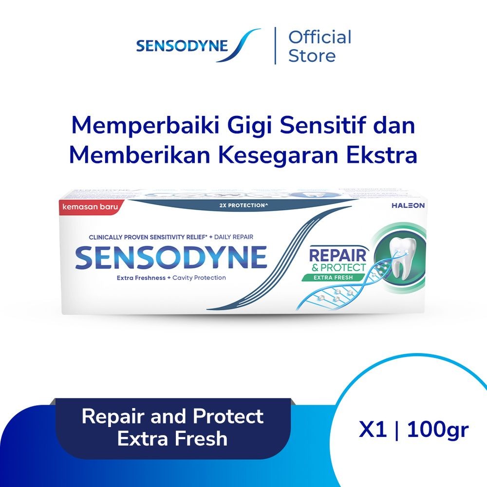 SENSODYNE PASTA GIGI REPAIR & PROTECT EXTRA FRESH 100g