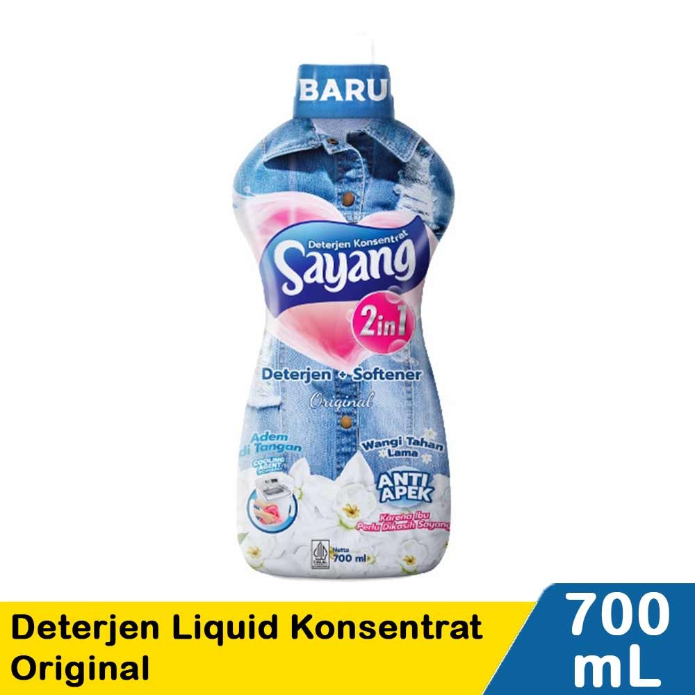 SAYANG DETERJEN LIQUID KONSENTRAT ORIGINAL 700mL