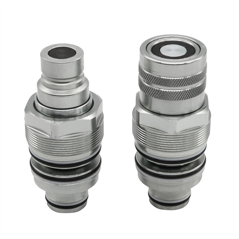 6680018 6679837 Hydraulic Flat Face Quick Coupler Hydraulic Conversion Heads Flat Face Coupler For B