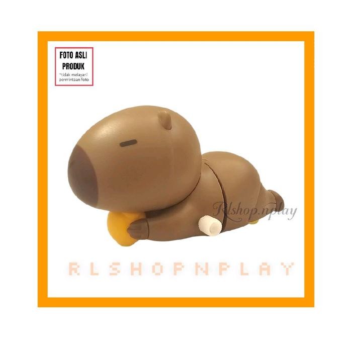 Figure Mainan Capybara Wind Up Uget Uget - Capybara Uget uget