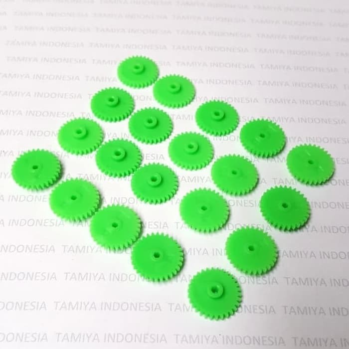 Gear 30 / Gir Tamiya Gir As Roda / Gir 30T Hijau Mini 4WD (20pcs)