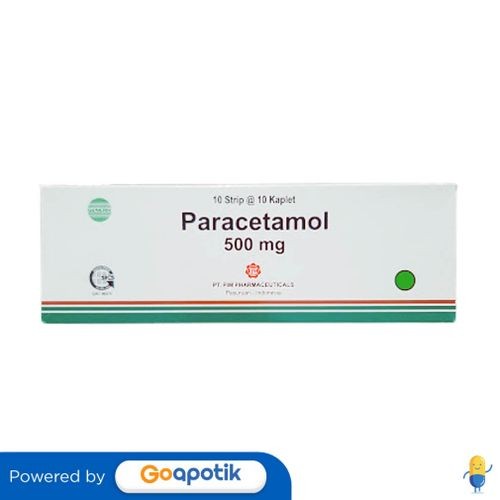 Paracetamol Pim 500 Mg Box 100 Kaplet