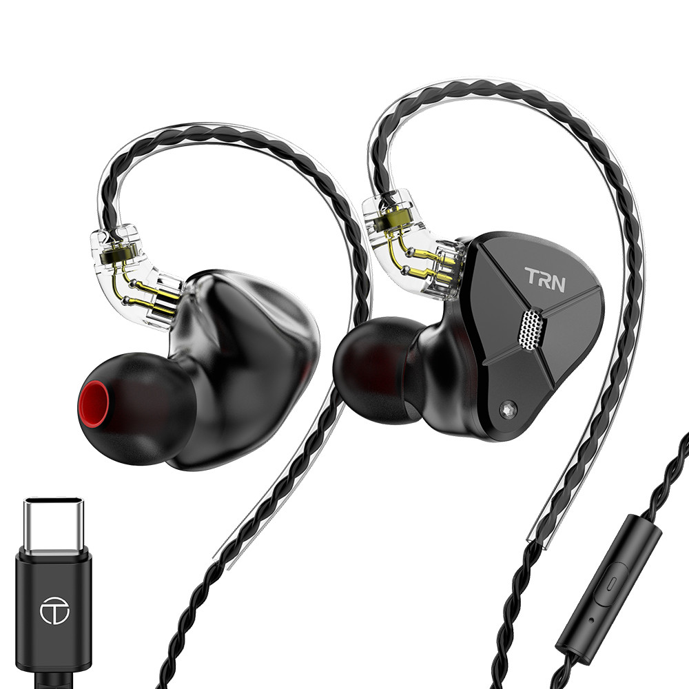 TRN BA5 10BA Driver Unit In Ear Earphone 10 Balanced Amarture HIFI DJ Monitor Earphone Earbuds With 