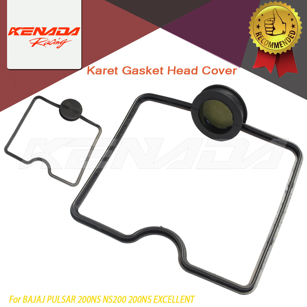 KARET COVER TUTUP HEAD  BAJAJ PULSAR  NS200 200NS EXCELLENT 200NS