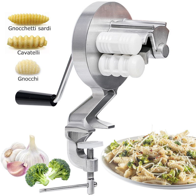 Cavatelli Maker Machine Makes Authentic Gnocchi Pasta for Homemade Italian Cooking for Homemade Trad