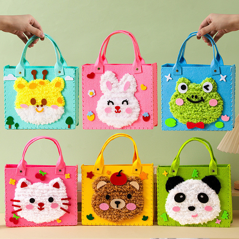 Family168.id DIY TAS Anak / DIY TAS Rajut/ Merajut Benang Jadi Karakter Edukasi Anak