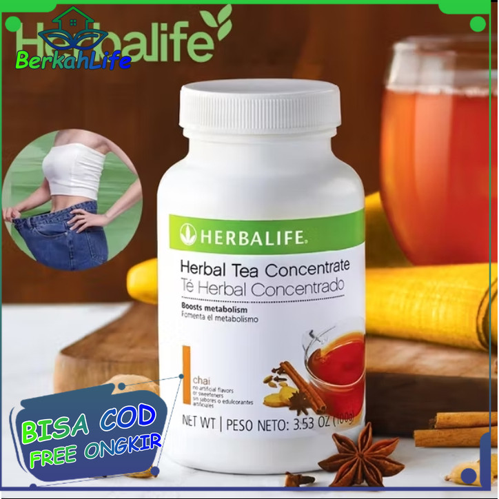 herbalife original 100%paket langsing cepat TEH DIET HBL Herbalife. teh pelangsing penurun berat bad