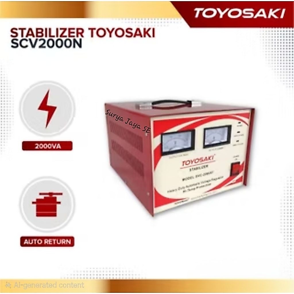 Stabilizer 2000 Watt Toyosaki SVC-2000XT