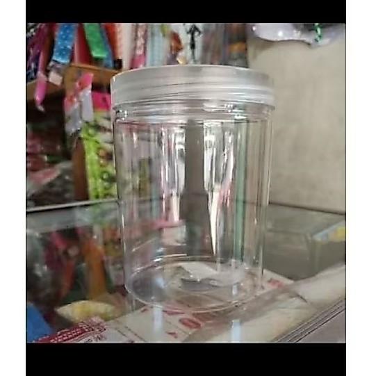 Toples tabung 900 ml / toples snack kue tutup putar 900ml
