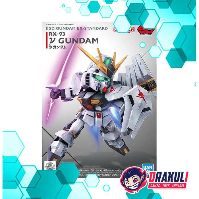 BANDAI Plamo SD Gundam EX-Standard - RX-93 V Gundam
