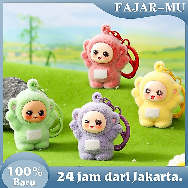 Gantungan Kunci Teletubbies Bludru / Gantungan Kunci Kartun Teletubbies