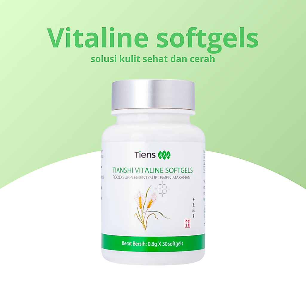 Tiens Tianshi Vitaline Softgels - Suplemen Herbal Tiens Vitaline TCM Tiens Official