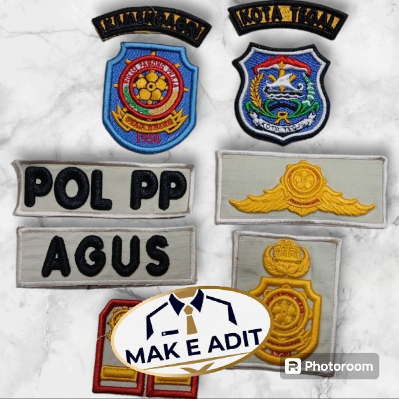 EMBLEM LOGO SATGAS SATPOL PP