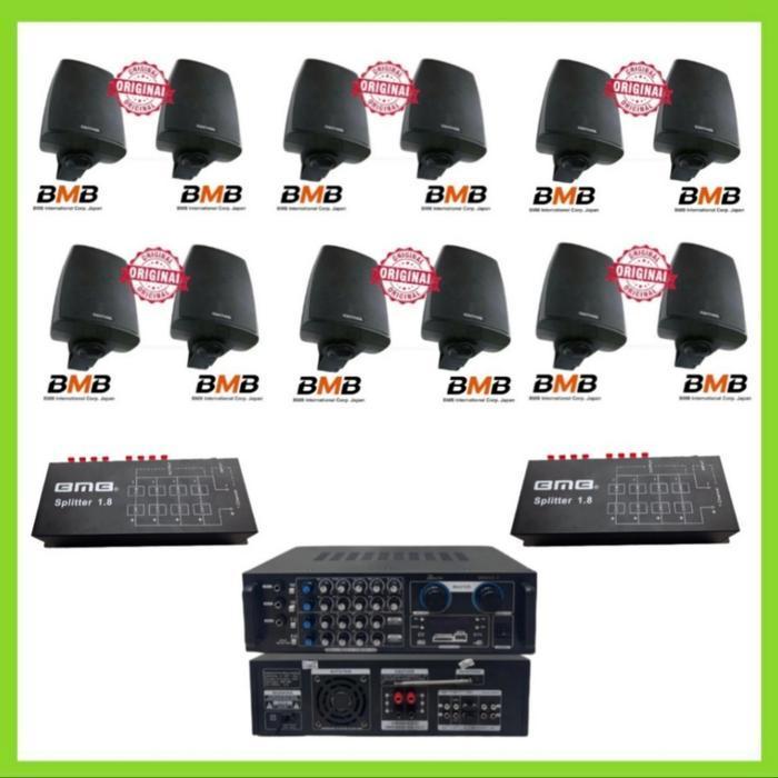 Paket 12 Speaker 5 Inch BMB KG 511, Ruangan Cafe,Mesjid,Ampli Bluetooh