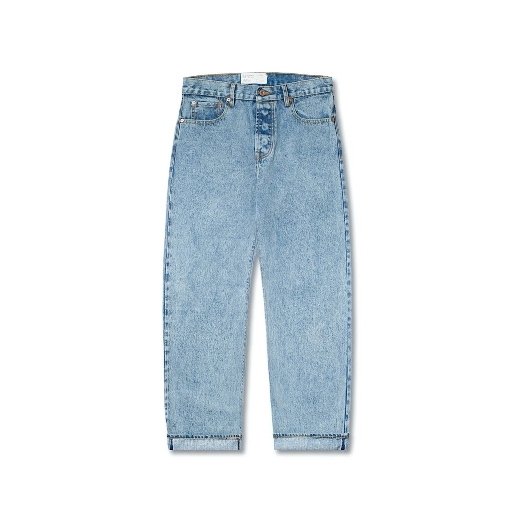 Blue Chamber Denim Tapered Selvedge Eugene Light Blue