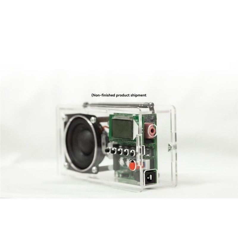 Upgraded FM Radio Full-Band Digital Radio DIY Kit With Audio Level Indicator Welding Project Module