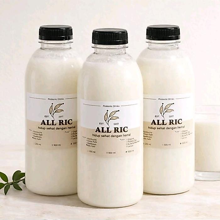 kefir susu sapi organic/unpasteur/link grosir min 5botol Ready