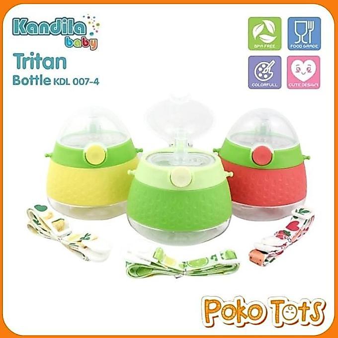 Kandila Baby Tritan Straw Bottle 280ml KDL007-4 Botol Minum Sedotan Bayi Dengan Pemberat