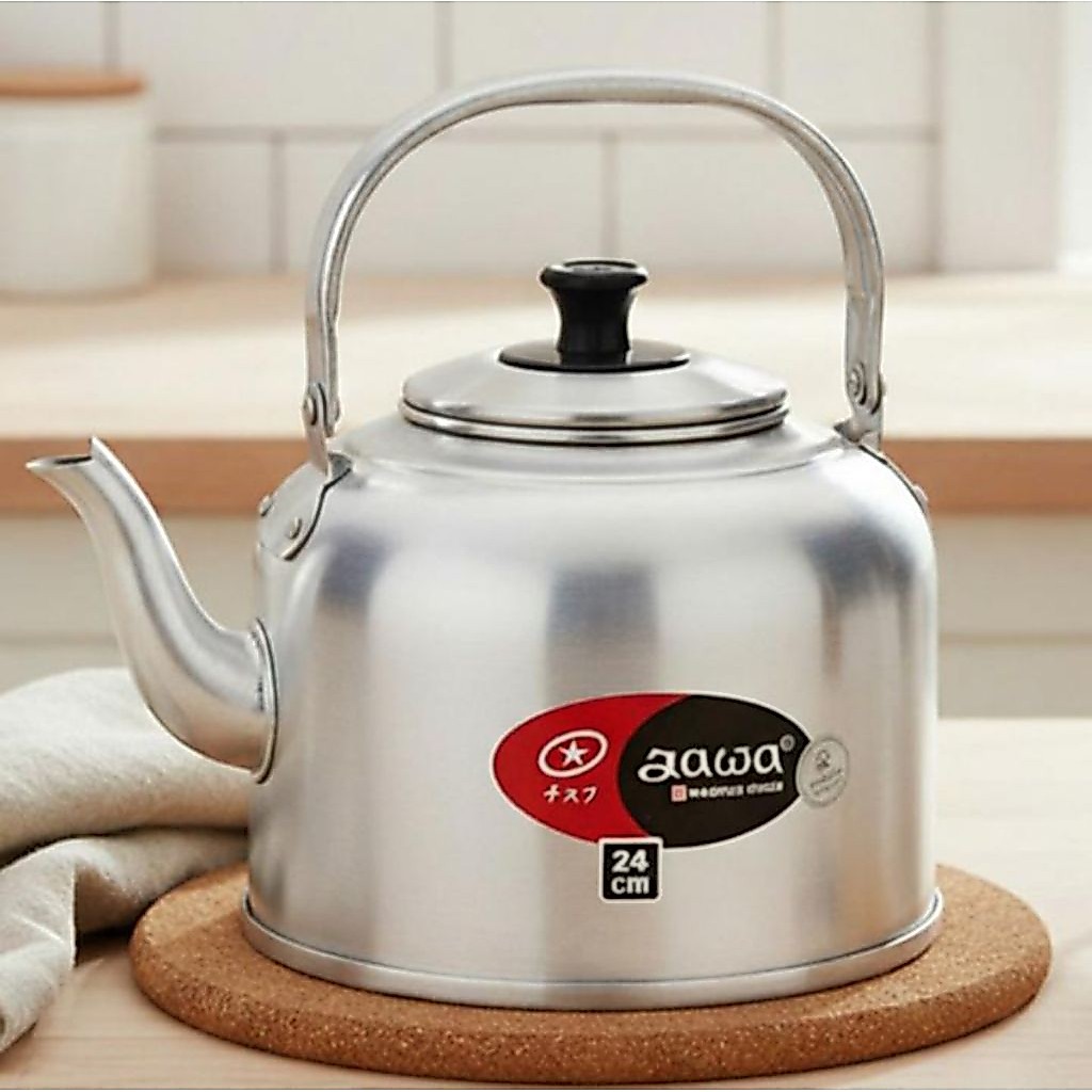Teko cor Super Jawa 24 CM - Aluminium Tebal, Desain Klasik, Gagang Bakelite