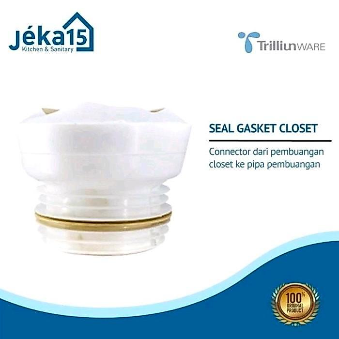 Seal Gasket Closet//Pipa Pembuangan Closet//Trilliun Plastik