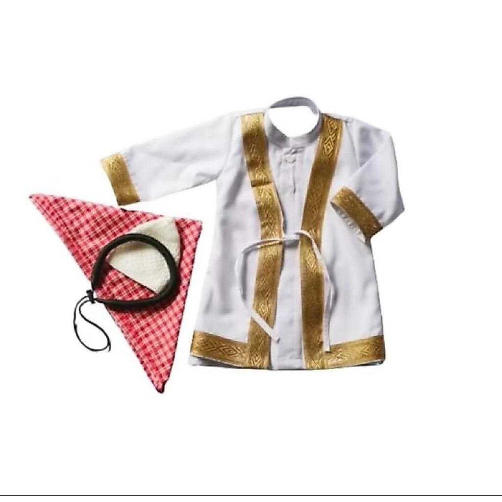 baju aqiqah bayi laki-laki, costum baju bayi newborn, baju bayi newborn, jubah hitam bayi newborn