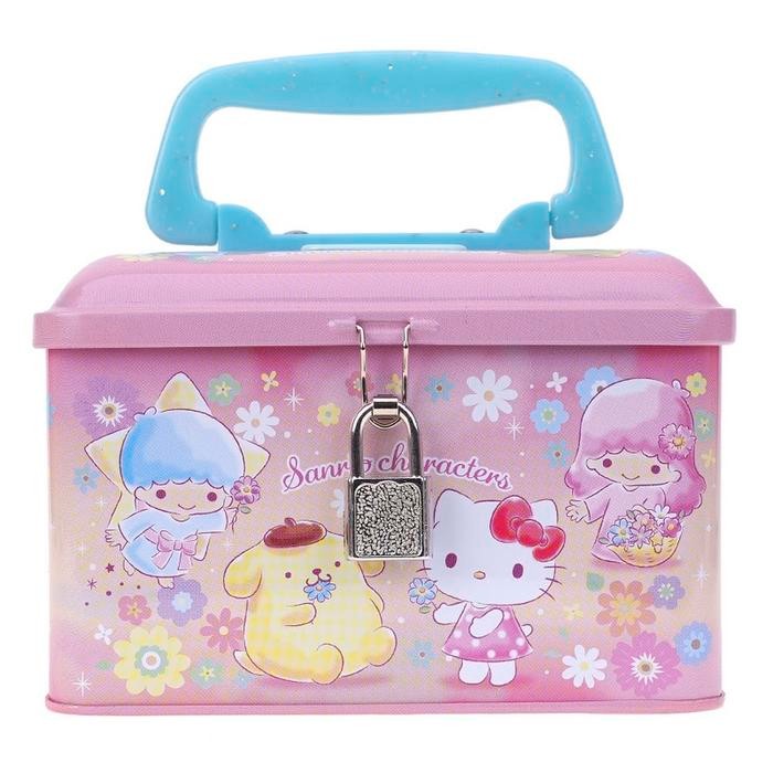 Celengan Tin Coin Bank Sanrio Original - Hello Kitty