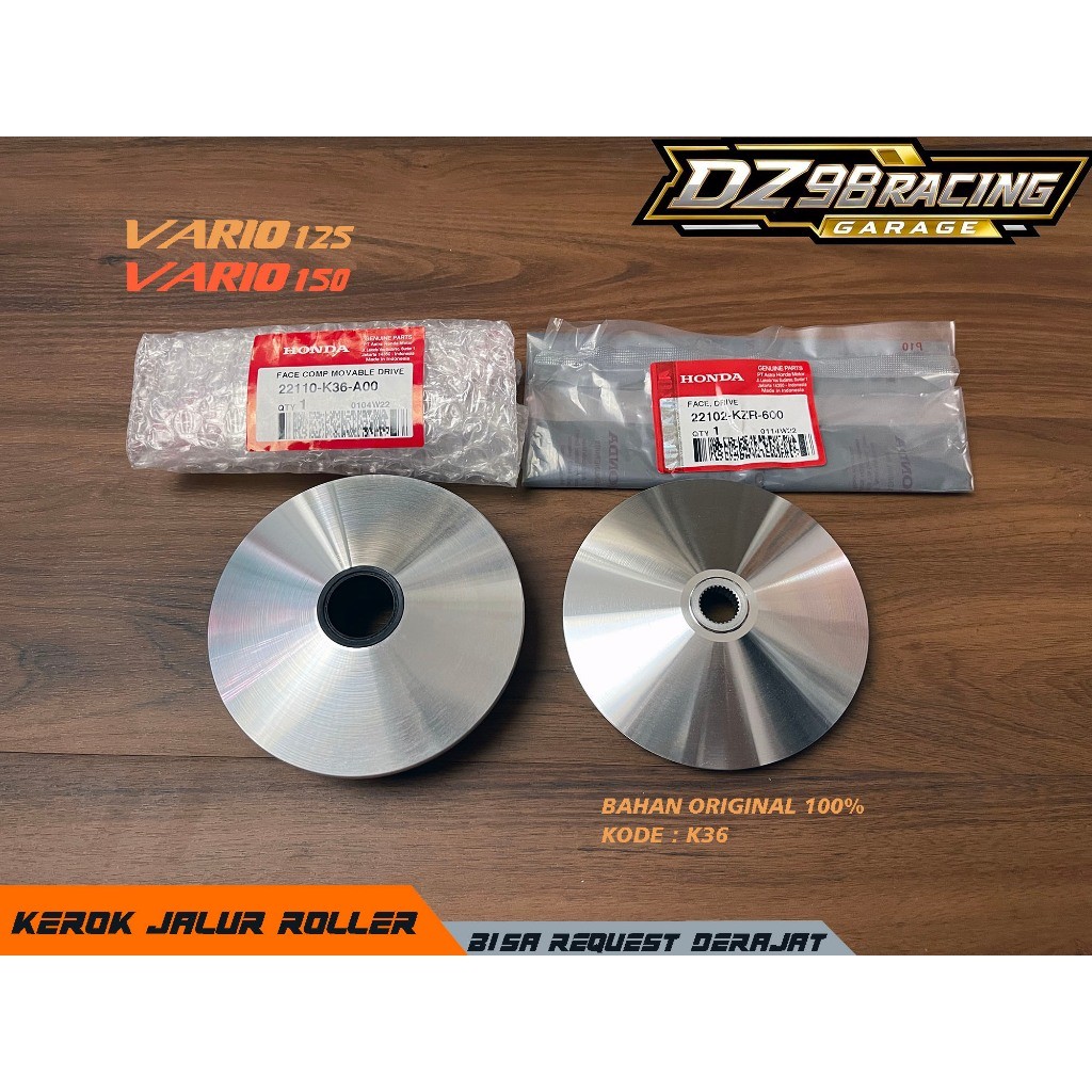 KATLENSHOP Pulley KIRIAN Rumah Roller custom racing bubut racing Roller Racing  PCX 150 K97 LOKAL AD