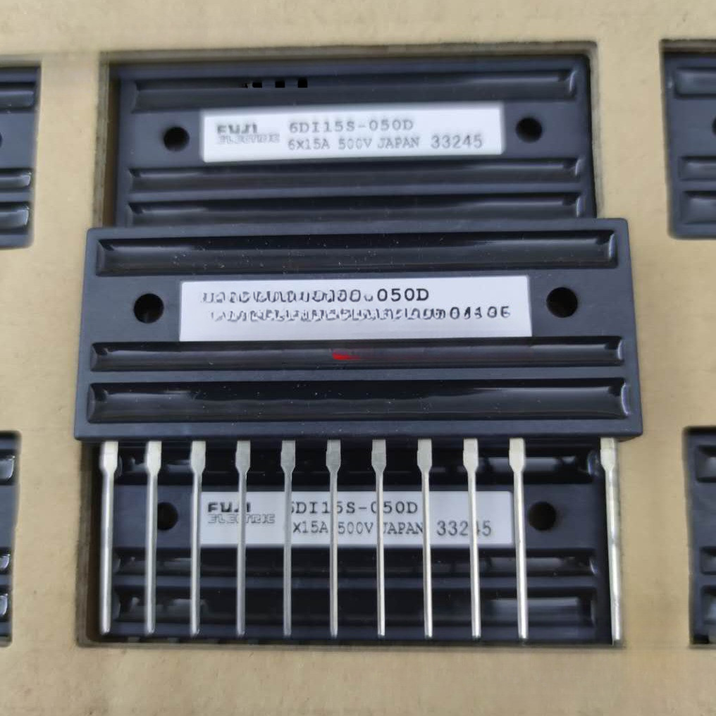 1PCS 6DI15S-050D-04 Power module IGBT 15A-500V  fuji Made in Japan 6DI15S-050D