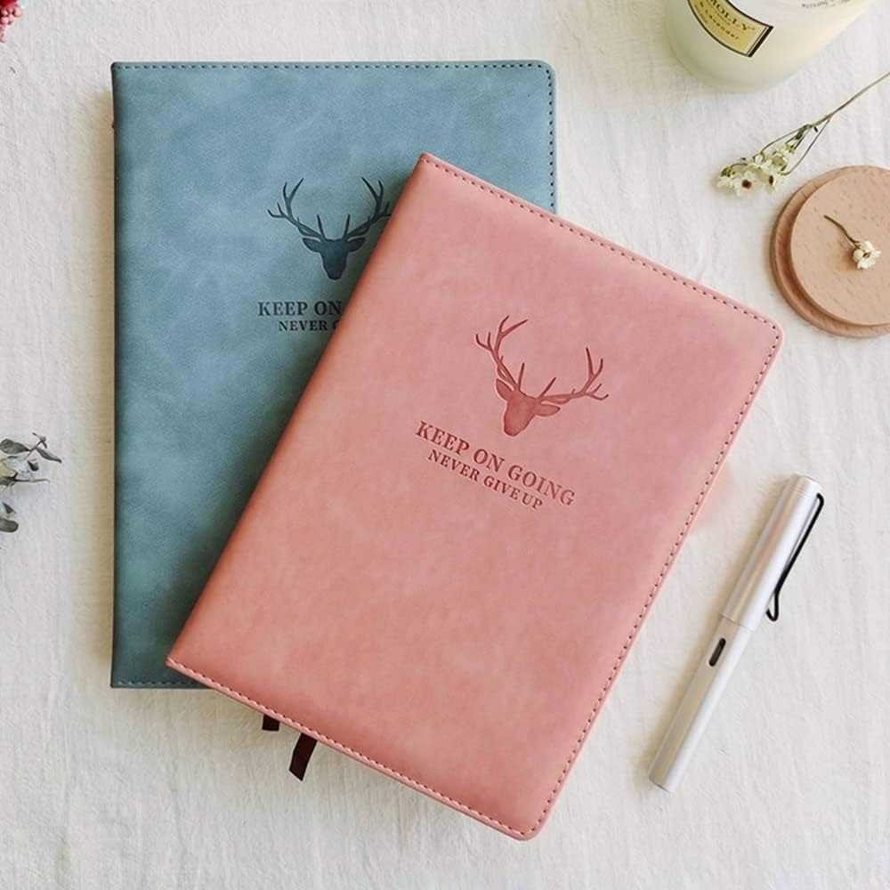 

LUNASTR Toddi Buku Jurnal Leather Notebook Diary 68GSM 200 Halaman Grid - CW-5026