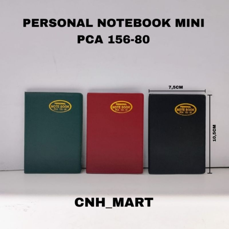 

(12)Pcs - Buku Agenda Mini PCA 156 - 80 - Note Book PCA 156 - Harga 12 Buku