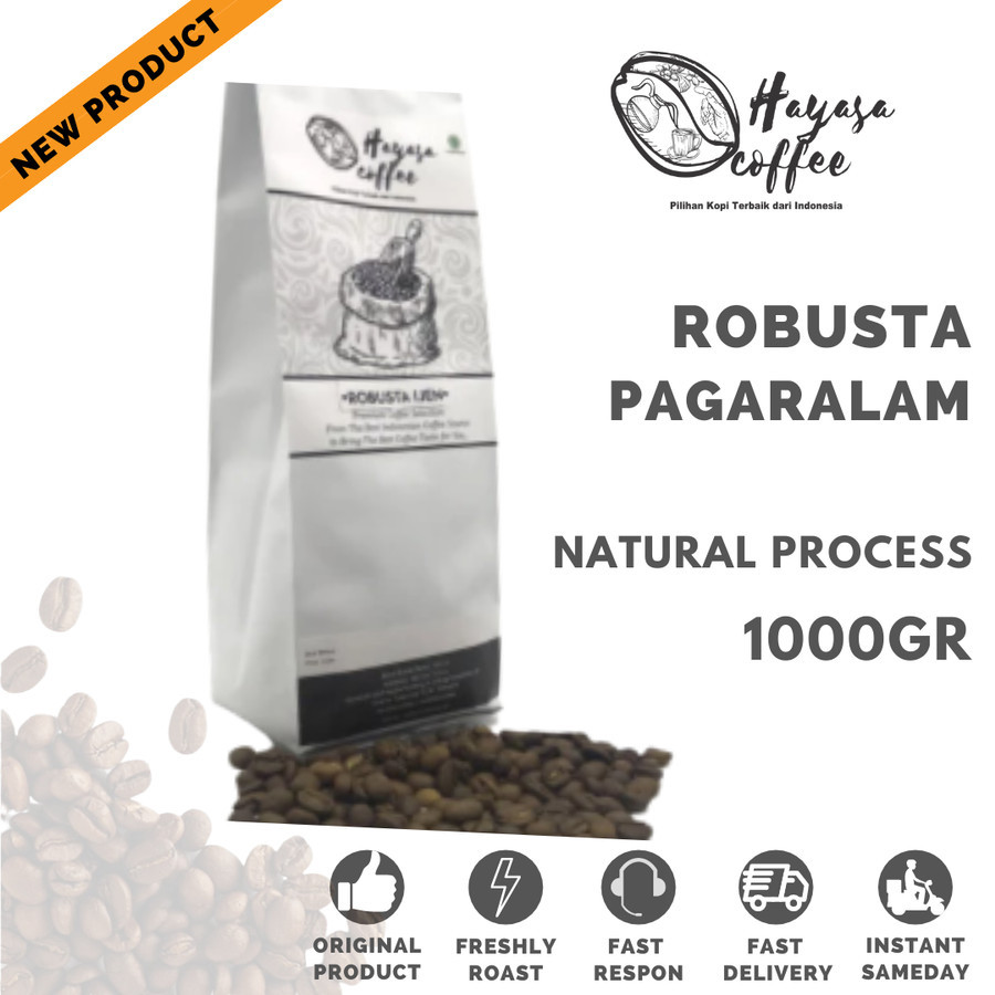 

JAMIN MURAH !!!Kopi Hayasa Pagar Alam Robusta - 1 Kg(BISA LANGSUNG ORDER)