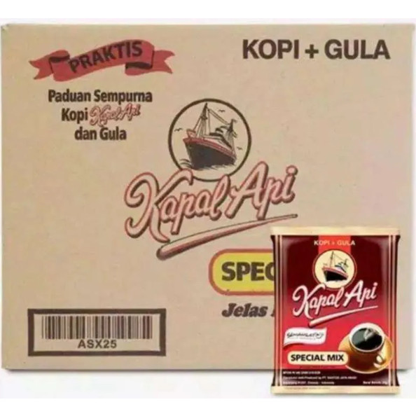 

Kapal Api Special Mix 1 dus isi 12 renceng