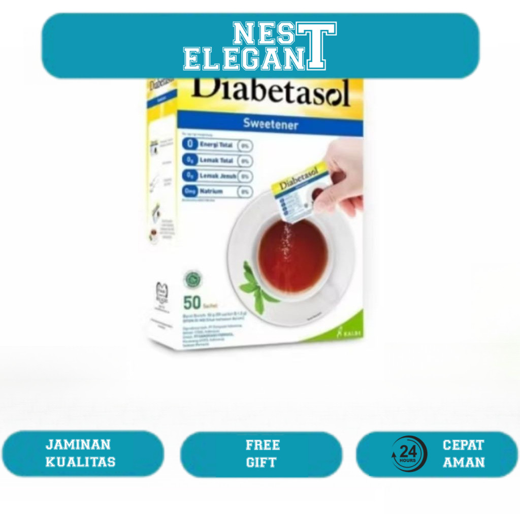 

gula diabetasol isi 50 sachet