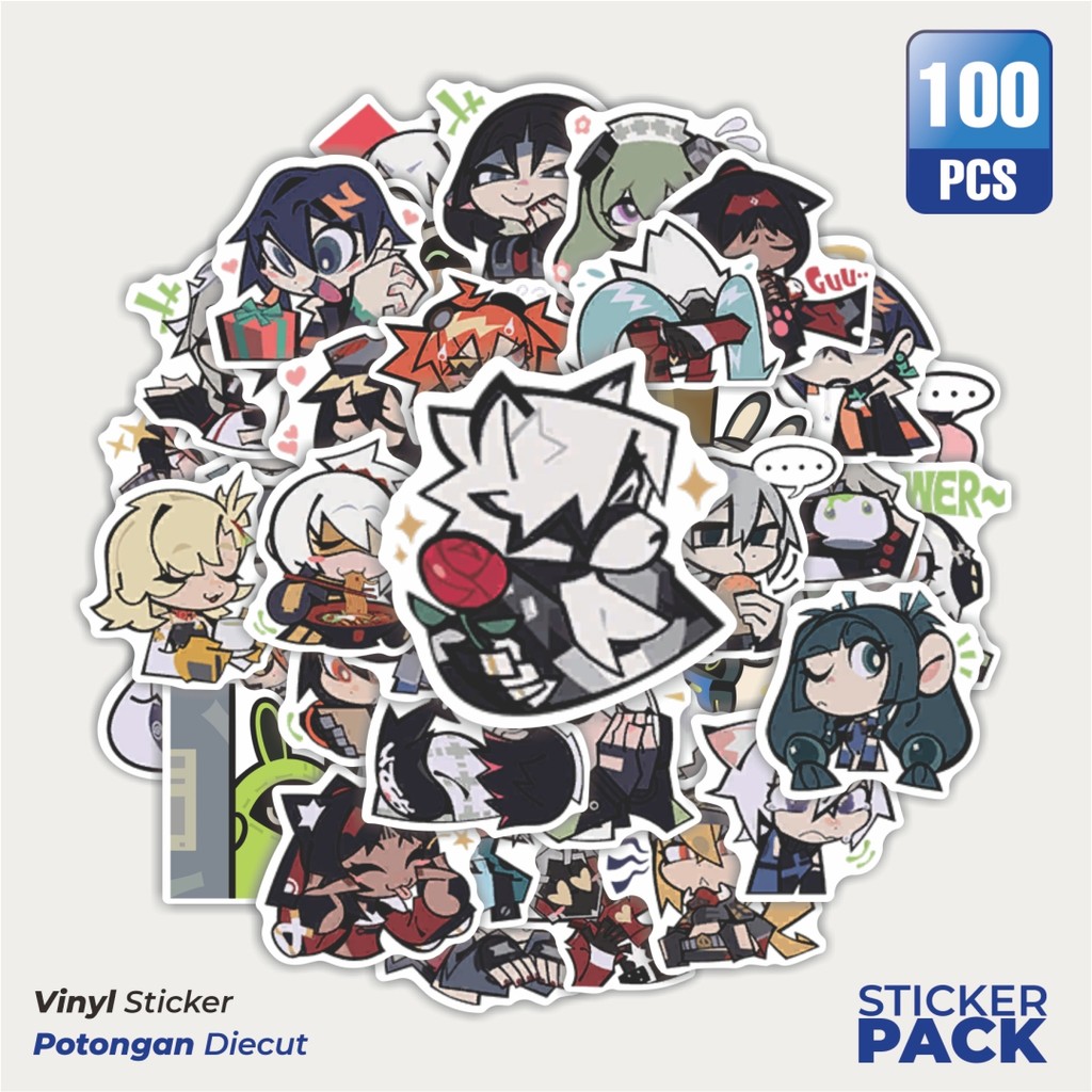 

Super Hemat! 100 PCS Stiker Message Emoji [Pesan Emoji] Waterproof Aesthetic- Untuk Laptop, Motor, dan Helm - Paper Stationery Pack