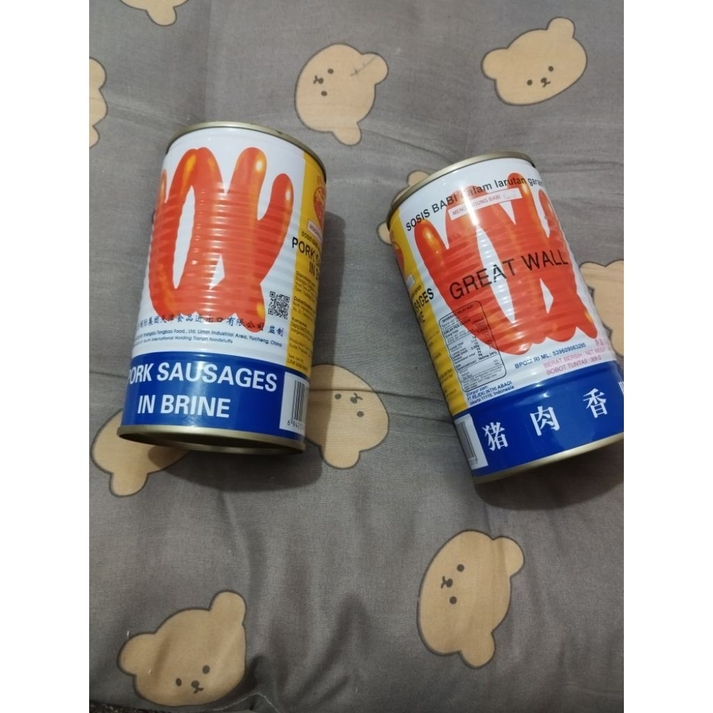 

sosis babi great wall (free bubble)