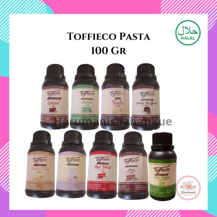 

Toffieco Pasta Kemasan 100gr - Vanila