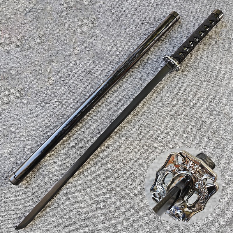 Kayu Katana 100cm Pedang Mainan Kayu Panjang Mainan Katana Boken Pedang Kayu Alat Peraga Cosplay