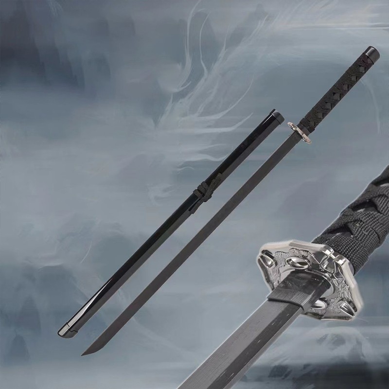 Katana Samurai Latihan Wooden Sword 1 Meter Pedang Dari Kayu Pedang Katana Kayu Alat Latihan Pedang