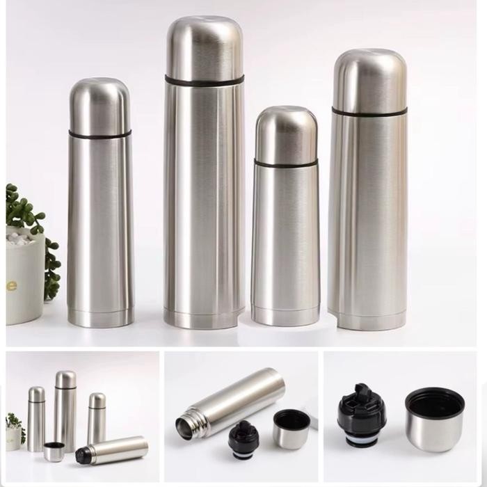 Termos Air Panas Stainless Steel Tahan Panas dan Dingin 24 Jam