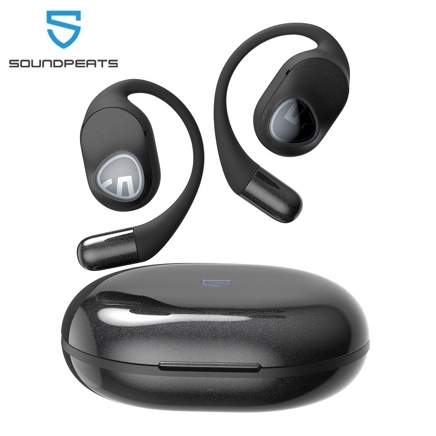 SoundPEATS GoFree2 Open-Ear Headphones with Stable Comfort & Hi-Res Sound, Bluetooth 5.3 Earbuds wit